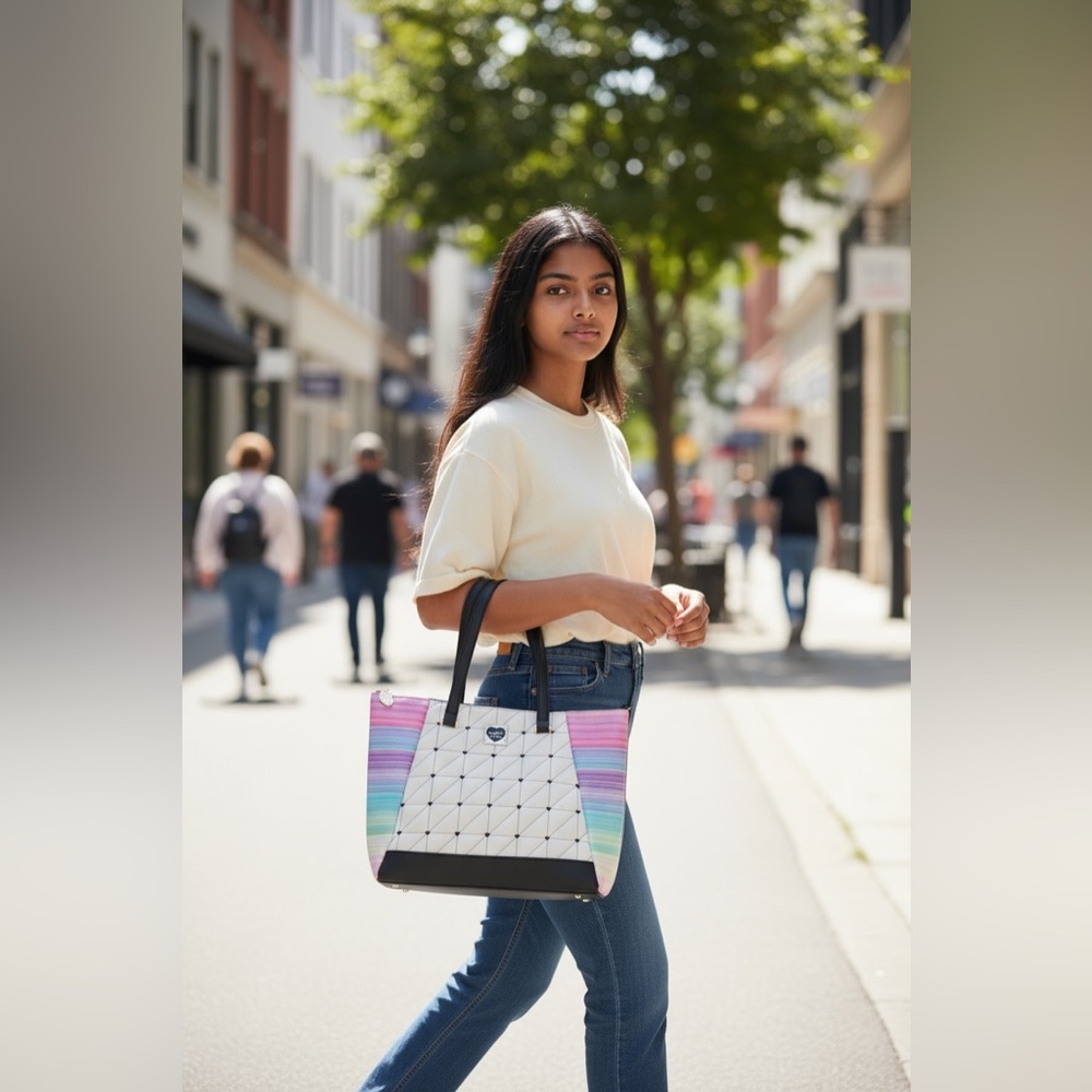 Luv Betsy by Betsy Johnson tote - Picture 2 of 14